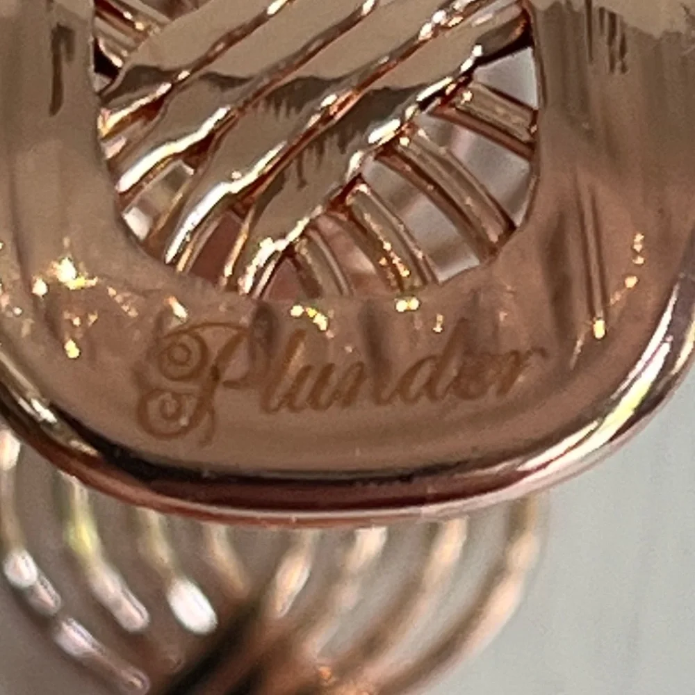 Plunder Rose Gold Cuff Bracelet